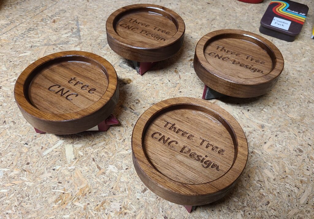 Maple Coaster Set