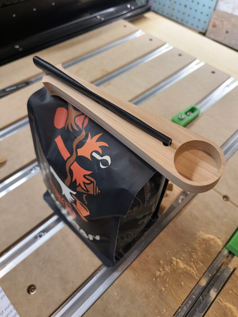Coffee Bag Clip Scoop